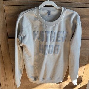 Cream 'Motherhood' Sweatshirt
